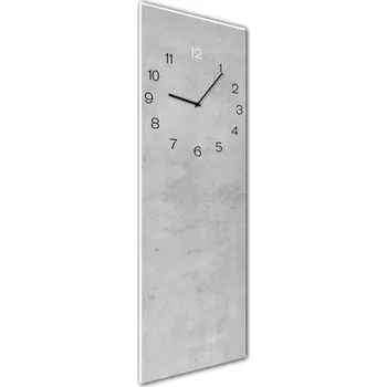 Hodiny Nástěnné hodiny Styler Glassclock Concrete, 20 x 60 cm ID_1144802