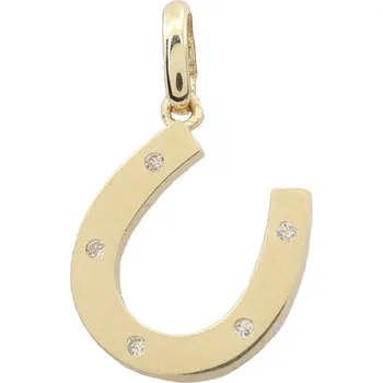 Přívěsek Zlatý přívěsek podkova 8212