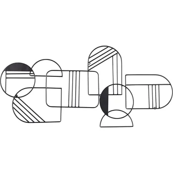 WOOOD kovová nástěnná dekorace SEVIN 377202-Z