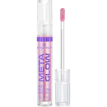 Lesk na rty essence META GLOW MULTI-REFLECTIVE lesk na rty s holografickým efektem odstín 03 Pink Vision 3 ml