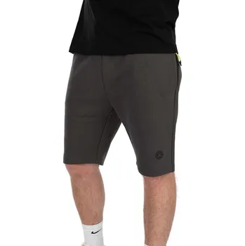 Pánské kraťasy Matrix kraťasy Black Edition Jogger Shorts Grey Lime vel.XL