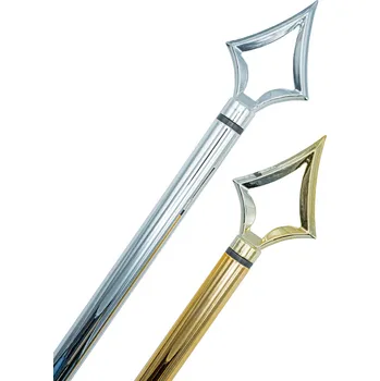 Vlajka Žerď kovová - špice - Stříbrná