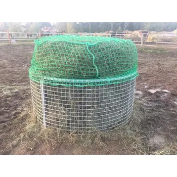 Síť na seno Síť na kruhové krmiště průměr 180 cm - propad 80 cm, 3 velikosti ok, Sittec Velikost: 4x4cm