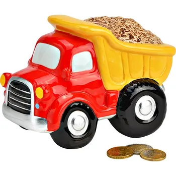 Žertovný předmět Keramická pokladnička Vyklápěcí auto
