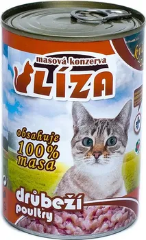Krmivo pro kočku Sokol Falco Líza konzerva s drůbežím