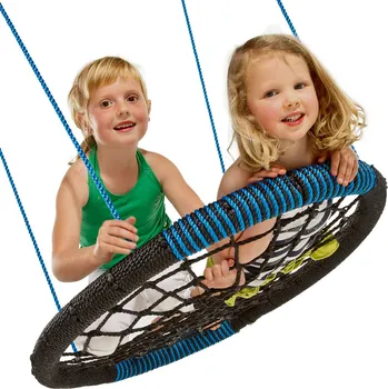 Dětská houpačka Monkey´s Home Houpačka hnízdo OVÁL Barevné provedení: modrá