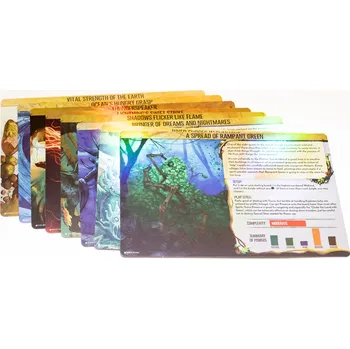 Desková hra Greater Than Games (Dice Hates Me) Spirit Island: Premium Foil Spirit Panels