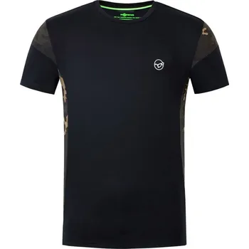 Rybářské oblečení Korda tričko LE Cut Tee Black vel.XL