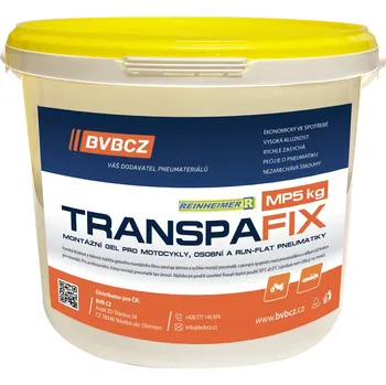 Sada na opravu pneumatiky MP5kg-TRANSPAFIX montážní tuhý gel na pneu osobní,moto,Run-Flat