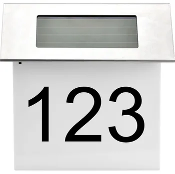 Venkovní osvětlení Rea Solární číslo domu Bluegarden