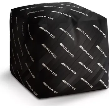 Taburet Taburet Kostka AMG vzor: 40x40x40 cm - Sablio