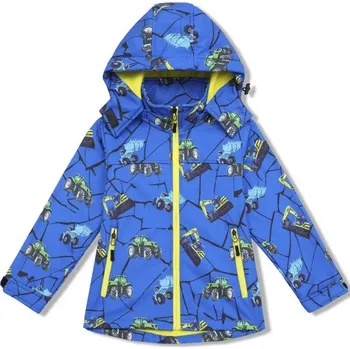 Chlapecké oblečení Chlapecká softshellová bunda zateplená Kugo HB8628, modrá