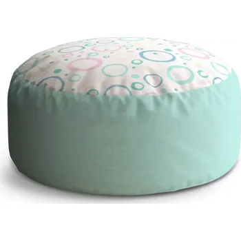 Sedací pytel Kulatý taburet Circle Bublifuk: 38x48 cm - Sablio