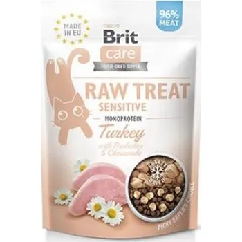 Pamlsek pro kočku Brit RAW Treat Cat Sensitive 40 g