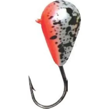 Lucky John Mormyshka Wolfram Tungsten Eylet and Coating Drop, barva 19