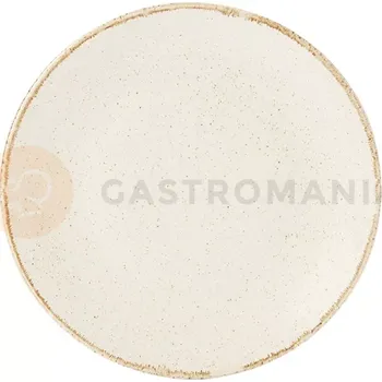 Talíř Plytký talíř z porcelánu, Ø 30 cm, krémový | PORLAND, Seasons Sand