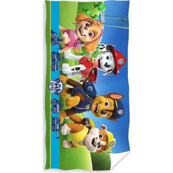 Carbotex Tlapková patrola dětská osuška froté 70 x 140 cm