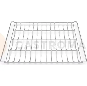 Dětská kaše Chromovaný velmi lehký rošt, 4 prohlubně 460x330x32 mm | UNOX, BAGUETTE.GRID