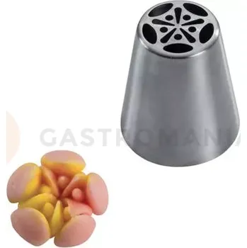 Výroba svíčky Cukrářská špička Květina, sada 5 ks - 37x42 mm - BX0023 | MARTELLATO, Floreal