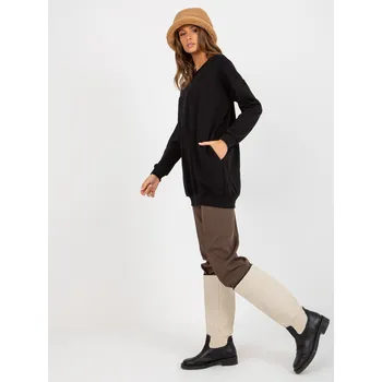 Dámská mikina Relevance Dámská dlouhá mikina Condwinnan černá Univerzální