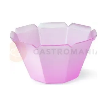 Jednorázové nádobí Miska Smeraldo na dezerty z fialového plastu, 0,2 l | ALCAS, 138/2