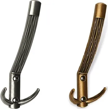 Nábytkové kování věšák SIRO 2213 ZN58 staromosaz červenohnědá brinýr