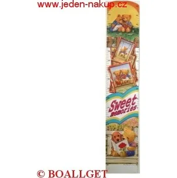 metr Metr plastový MEDVÍDCI BÍLÍ 170 cm 90005838