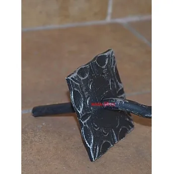 Pomůcka pro obuv a oblečení Kovaný věšák na lžíci 3