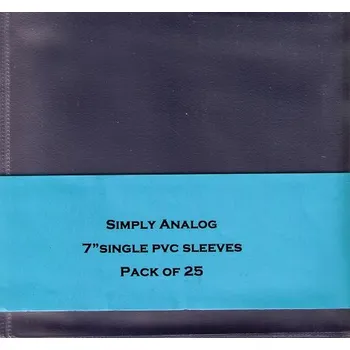 Příslušenství pro gramofon Simply Analog - 7 Single PVC Outer Sleeves