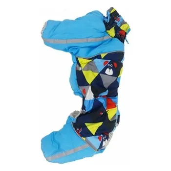 Obleček pro psa Kombinéza Shapes - modrá