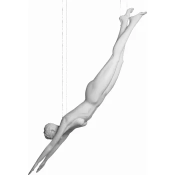 Figurína Vanessa Diver sportovní figurína, prolisované vlasy, bílá