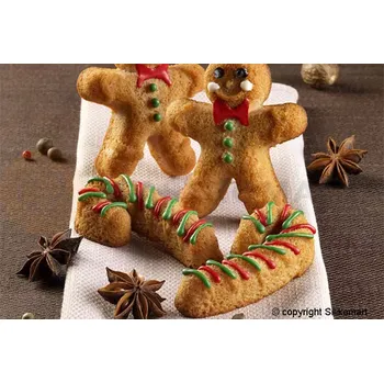 Kuchyňská sůl Silikonová forma SF106 GINGERBREAD - 6 ks | SILIKOMART, Celebration