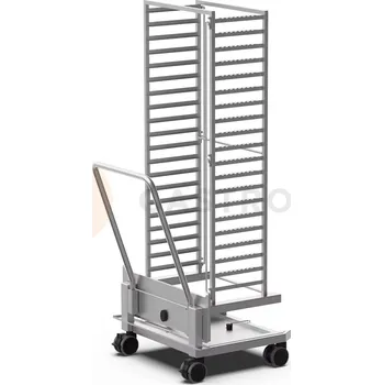 Servírovací stolek Nerezový vozík na plechy k pecím BIG 2011, 20x GN 1/1 | UNOX, QUICK.Load