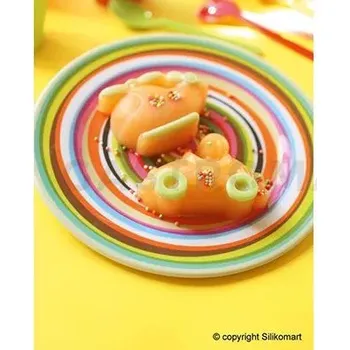 Kuchyňská sůl Forma na dezerty a moučníky HSF05 HAPPY RACING - autíčka | SILIKOMART, BabyFlex