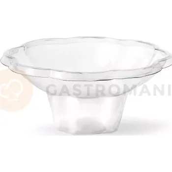 Jednorázové nádobí Kelímek na zmrzlinu, dezerty a jogurty 150 ml, biologicky rozložitelný, transparentní, 50 ks PLA | ALCAS, BioHappy