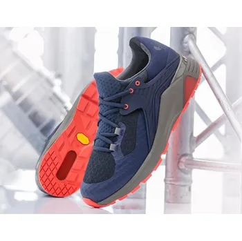 Pracovní oblečení Pracovní obuv e.s. O1 Pietas EN 20347 velikost 38 tmavomodrá/červená oranžová Strauss