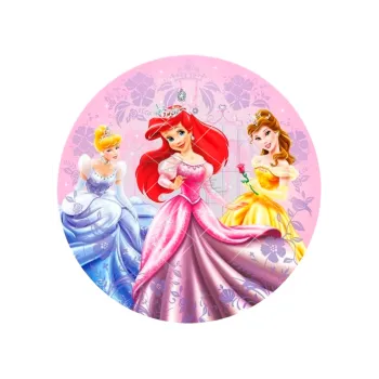 Jedlá dekorace na dort PRINCEZNY tančí, VARIANTA Fondánový list 177