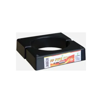 Den Braven - Protipožární trubková objímka, průměr 110 mm, černá FP115