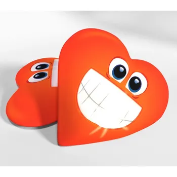 Dekorativní polštářek Dětský polštářek Srdíčko s úsměvem