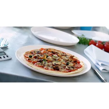 Talíř talíř na pizzu 32cm FRIEND`S TIME skleněný BÍ