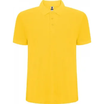 Pánská móda Roly Prémiová piké polokošile Pegaso Barva: Žlutá, Velikost: XXL RY6609