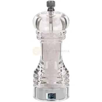 Kuchyňský mlýnek Mlýnek na sůl 15 cm, průhledný | APS, Professional
