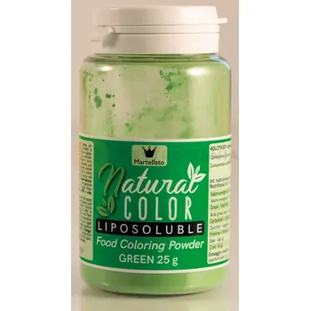 Výroba svíčky Přírodní barvivo v prášku - zelená, 25 g - 40LCPN309 | MARTELLATO, Natural Color