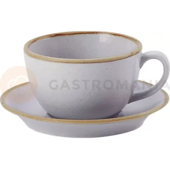 Podšálek z porcelánu, Ø 16 cm, světle šedý | PORLAND, Seasons Ashen