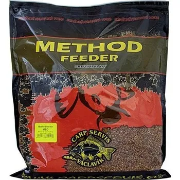 Boilies CARP SERVIS VÁCLAVÍK Method Feeder směs - 1,35 kg Jahoda