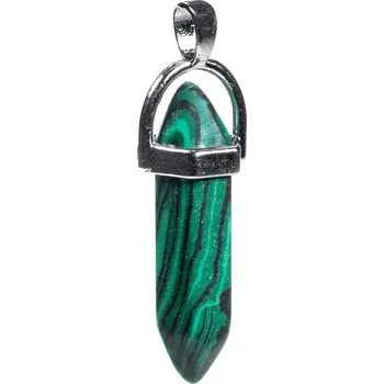 Přívěsek Milujeme Kameny Malachit Syntetický - přívěsek hrot 51871