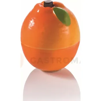 Čokoládová tyčinka Polykarbonátová 3D forma na pralinky - pomeranč, 28 ks x 12 g, 27x30 mm, 20FRUIT05 | MARTELLATO, ChocoFruit
