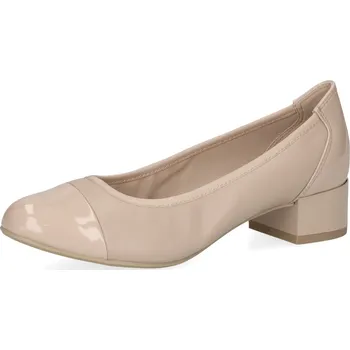 Dámské lodičky DÁMSKÉ LODIČKY CAPRICE 9-22500-42 402 BÉŽOVÁ Barva: BÉŽOVÁ, Velikost: 37