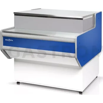 Výdejník vody Pokladní pult nechlazený, rovný s deskou z nerezové oceli 1000x900x910 mm | RAPA, LK-A1