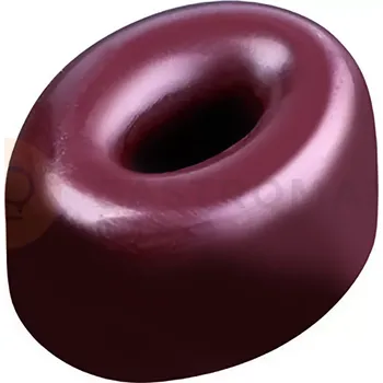 Čokoládová tyčinka Tritanová forma na pralinky - ovál s otvorem 21 ks, 31x29x16 mm, 10 gr - PC52FR | PAVONI, Iconic
